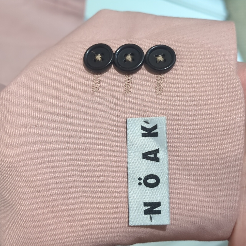 Noak Suit Jacket in pastel pink 36R - Picture 3 of 6